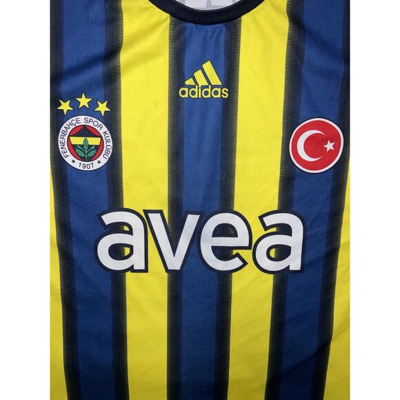 Adidas Fenerbahce Home Jersey 2011-2012 2XL Avea Ulker Türk Telecom Football - Picture 3 of 8